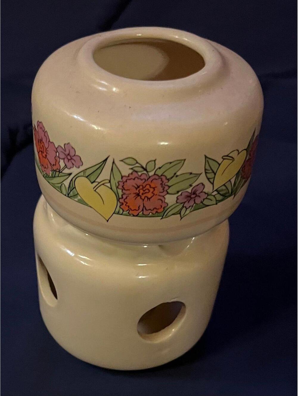 Vintage Ceramic Potpourri or Wax Warmer 1980s